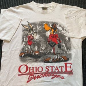 Vintage Ohio State Buckeyes Looney Tunes T Shirt